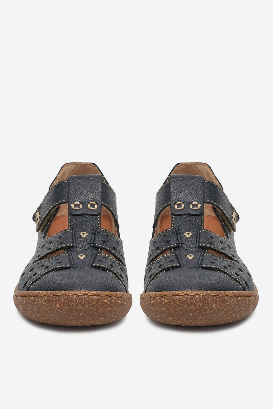 Rieker - Baleriny skórzane - 2230078396875