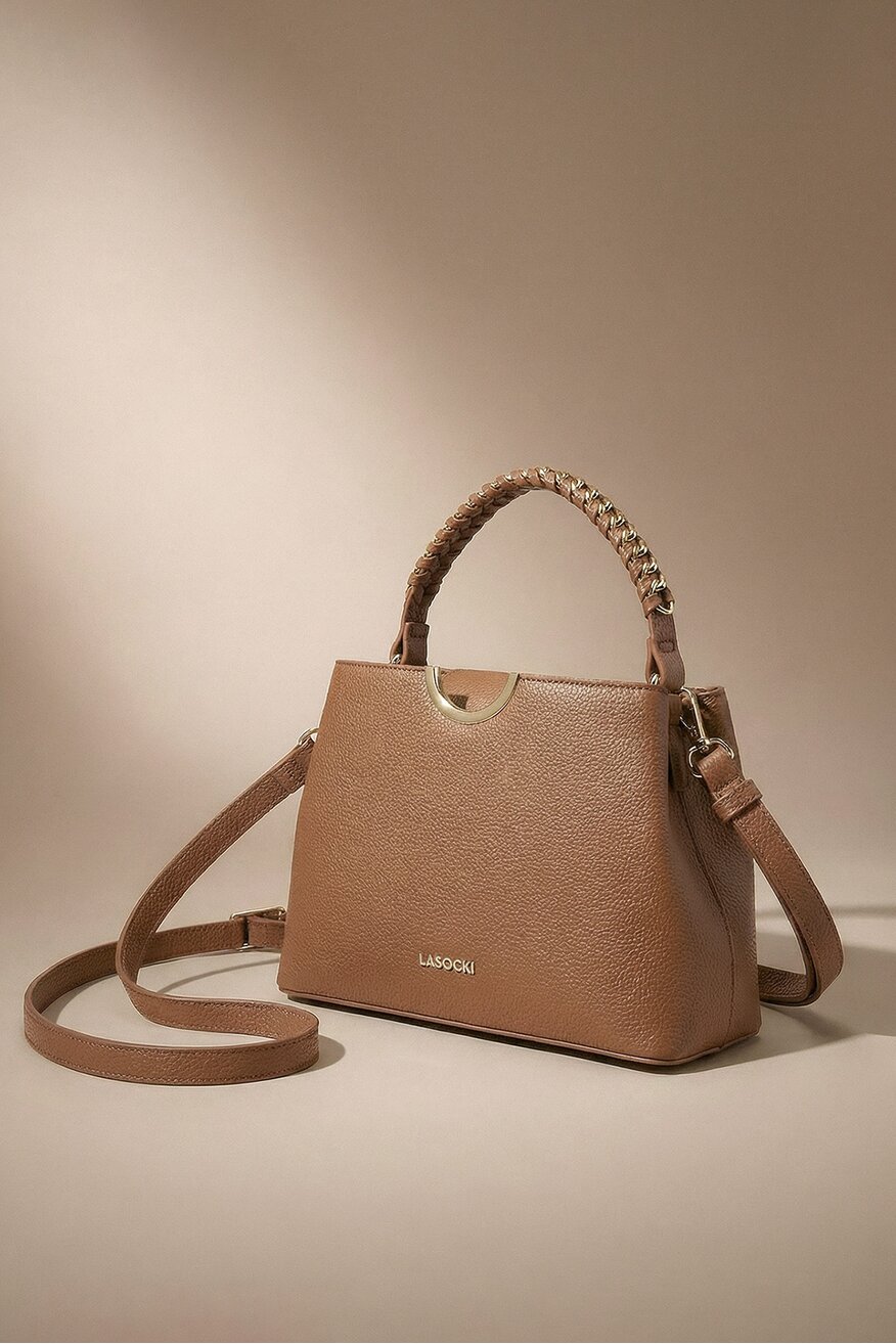 
                Lasocki - Średnia torebka kuferek - 5906751241424