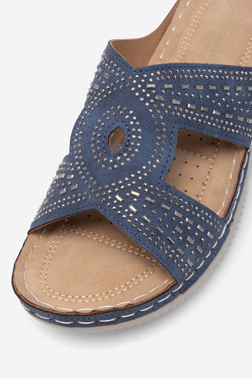 
                Шльопанець Clara Barson ГОЛУБИЙ - 5905588593348