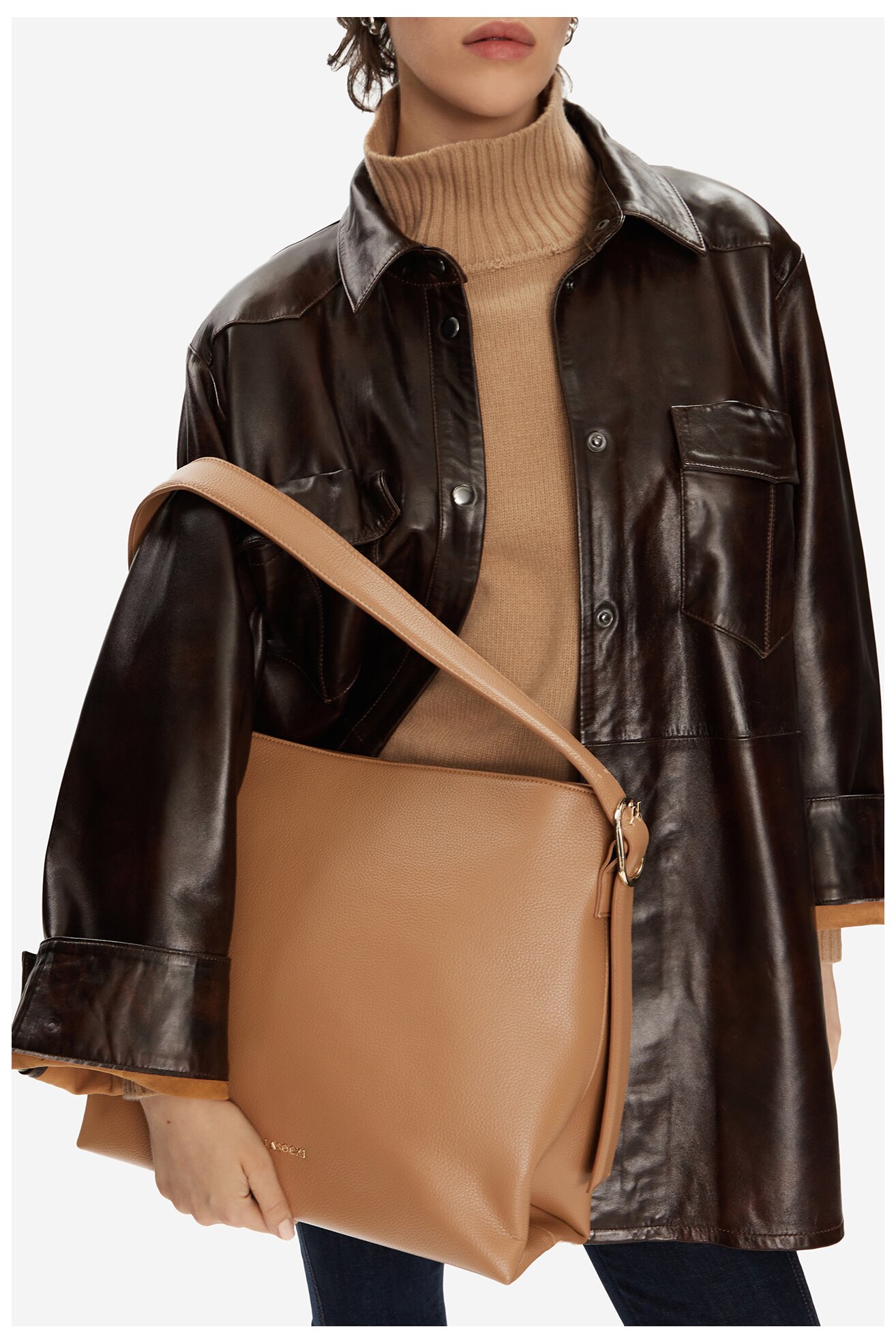 Kézitáska Lasocki C-LSK-L-005-08 BÉZS