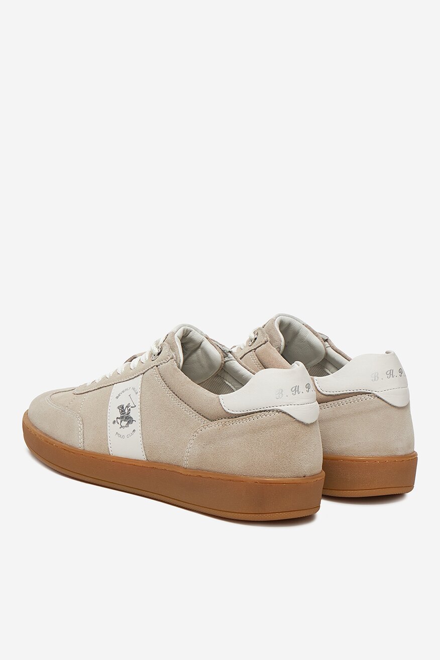 Beverly Hills Polo Club - Sneakersy zamszowe - 5906751167656