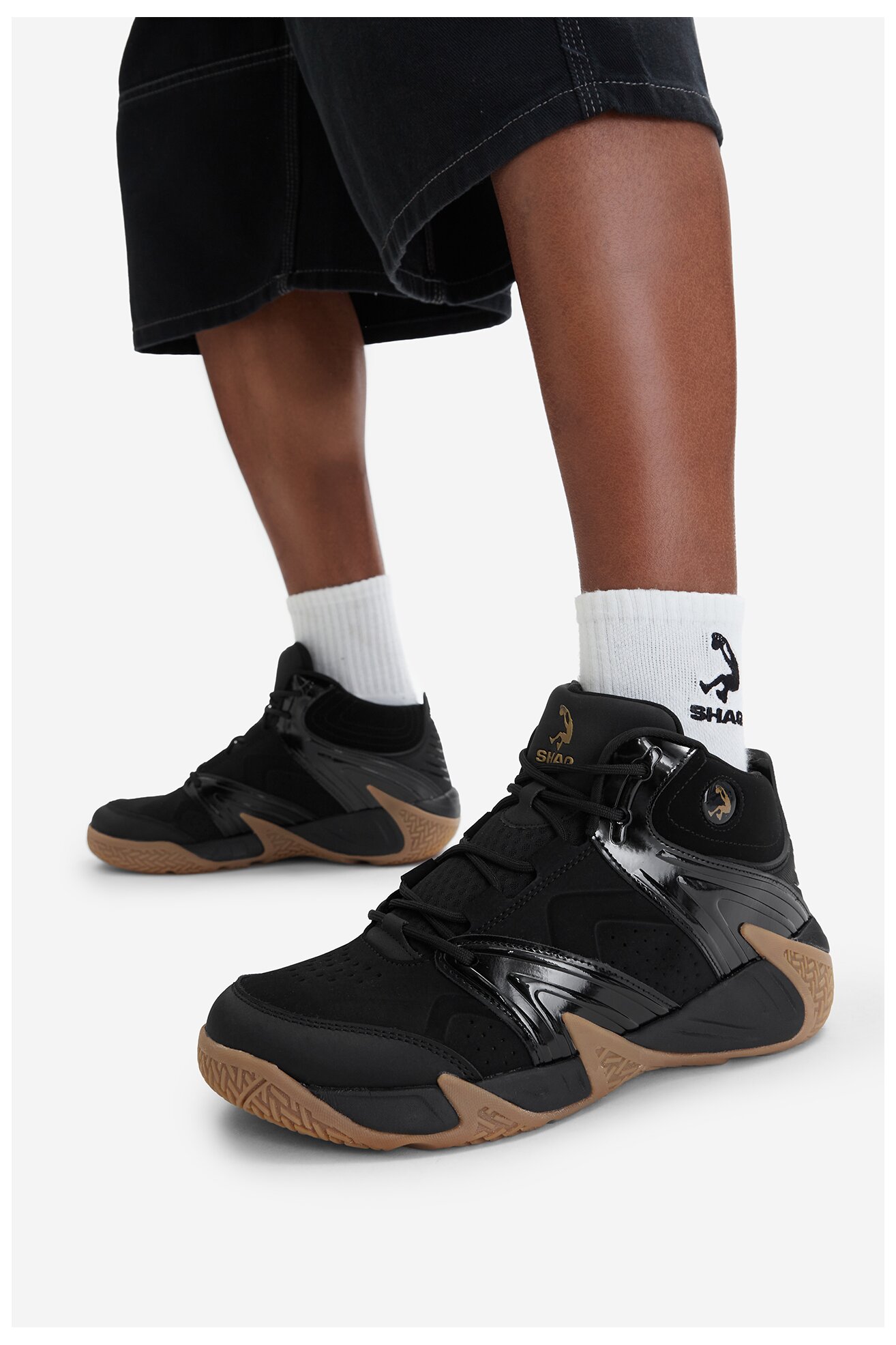 Спортни обувки SHAQ CEO-DEVASTATOR AQ95010M-B ЧЕРЕН