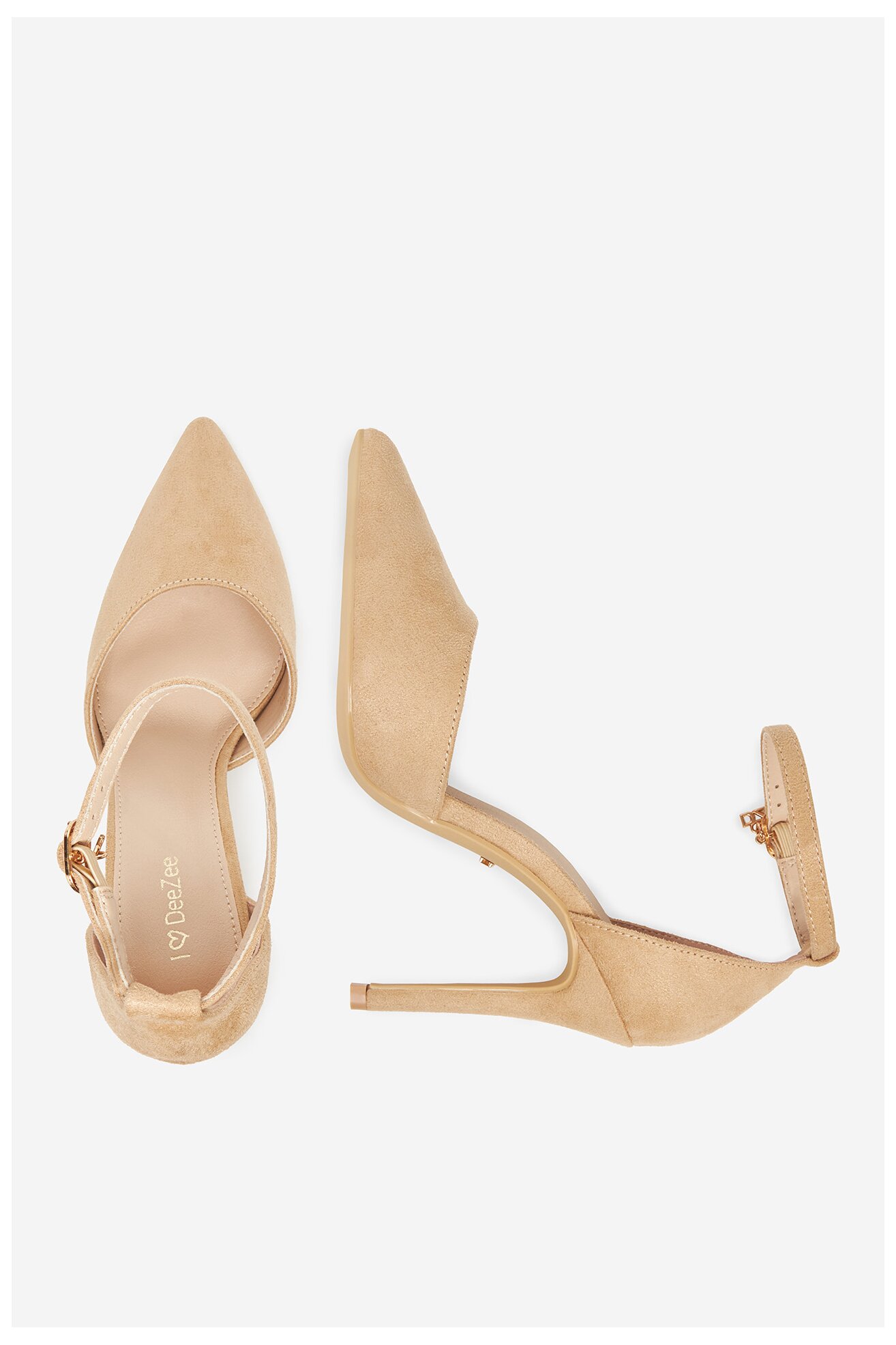 Czółenka DeeZee AJ-2639 Beżowy