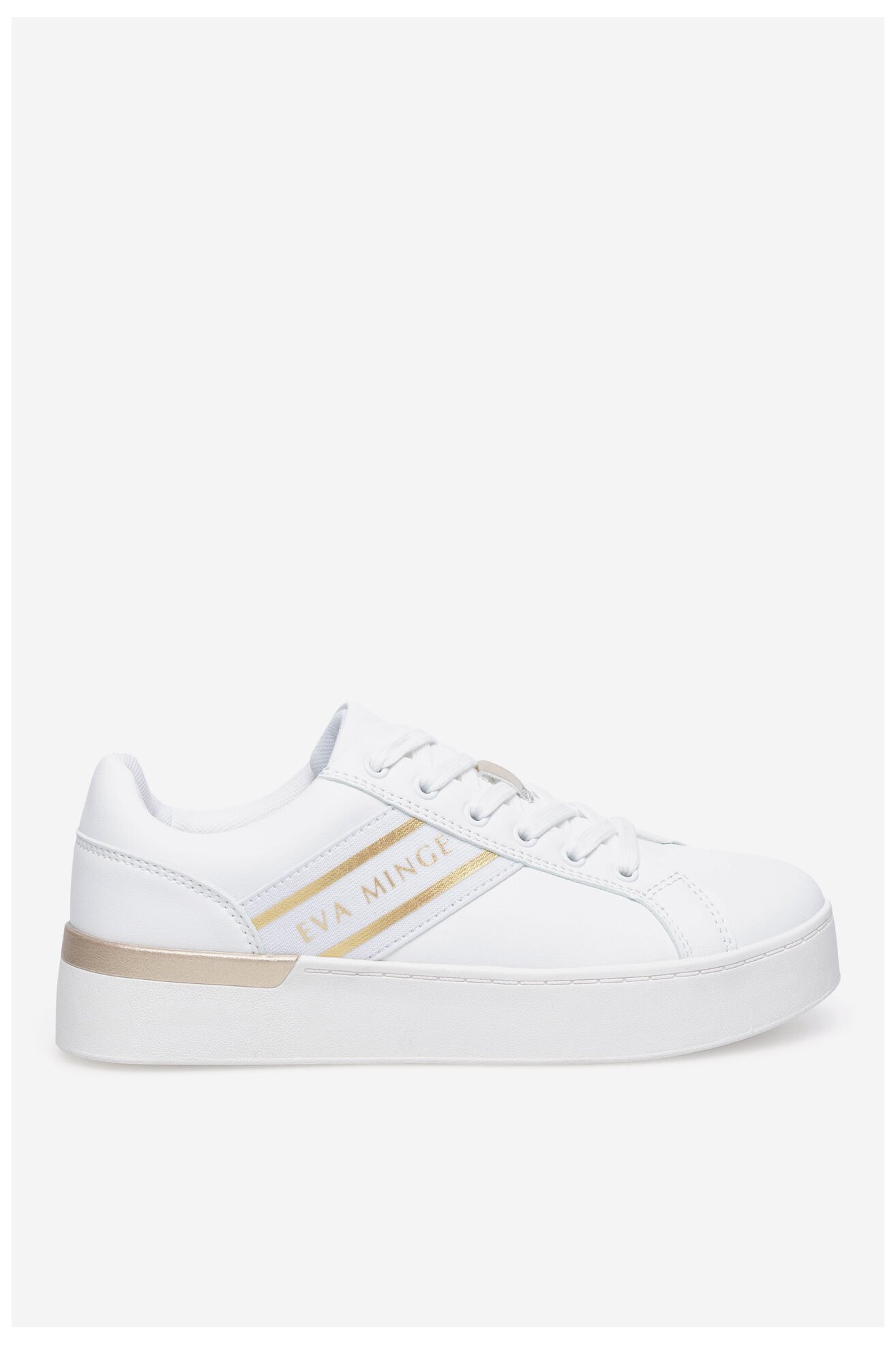 Sneakerși EVA MINGE WYL3796-1 ALB