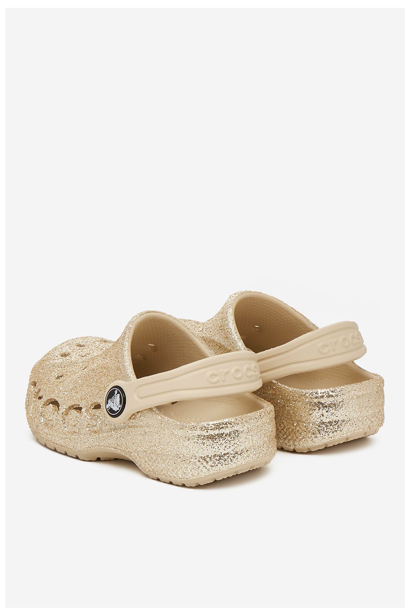 Папуче за базен Crocs C-BAYA GLITTER CLOG T 207014-11S ZLATNA