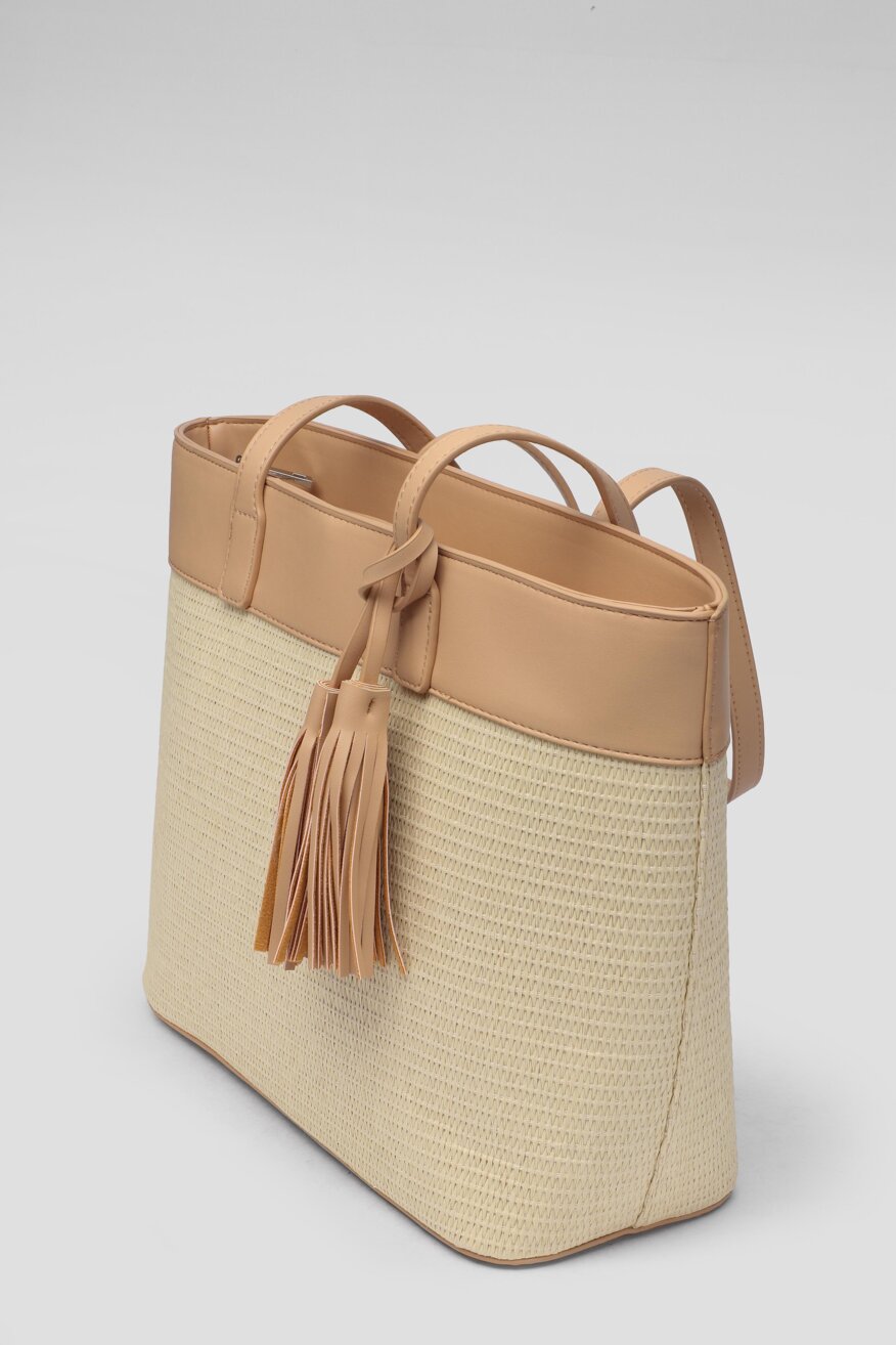 Jenny Fairy - Torebka z aplikacją beżowa - 5903698337357