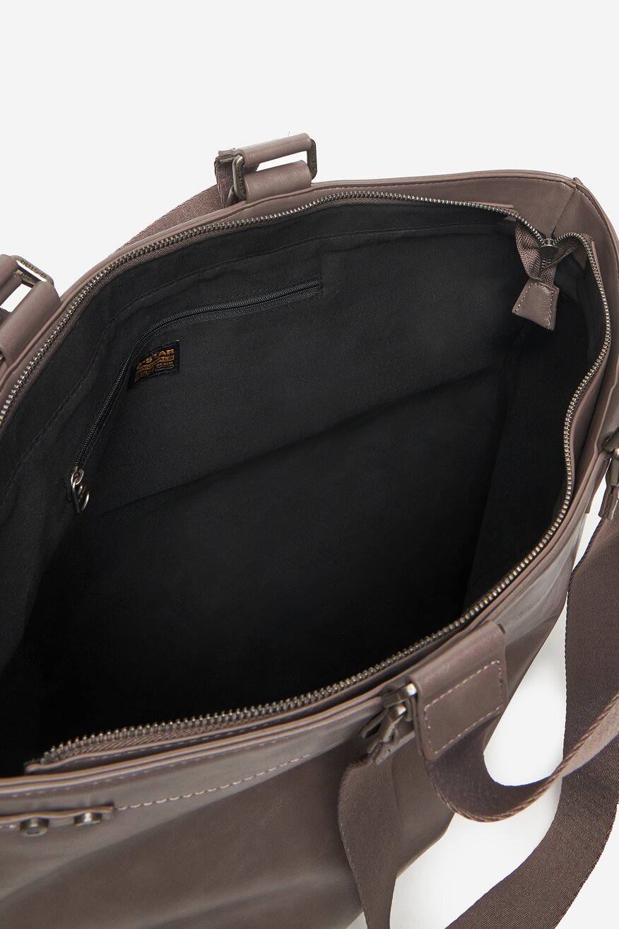Kabelka G-STAR RAW TMAVĚ ŠEDÁ - 5906751347133