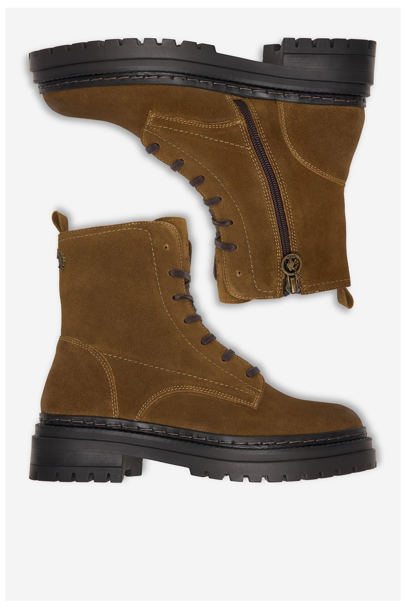 Боти U.S. POLO ASSN. CEO-VIZAG002W/EL1 КАКИ