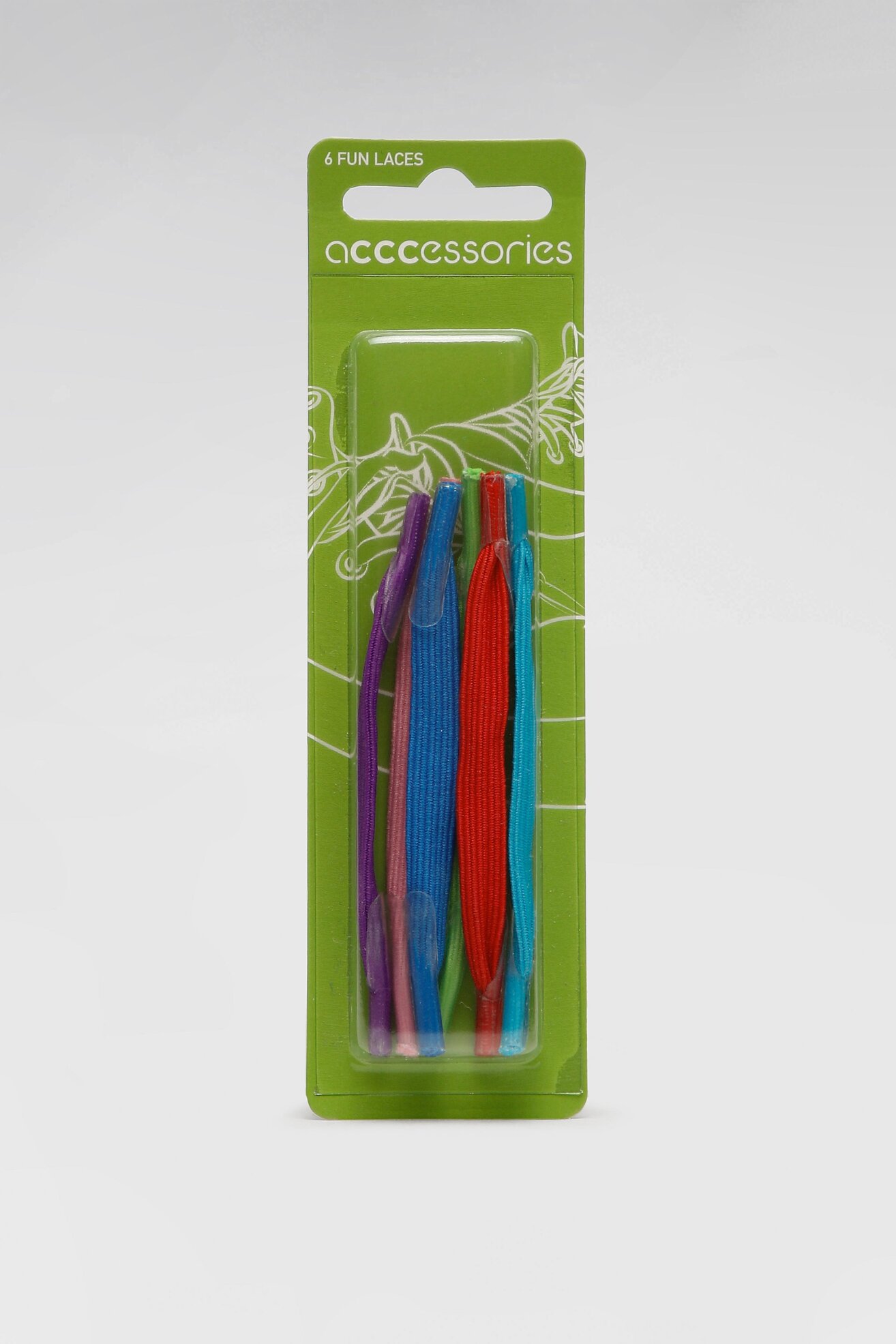 Sznurowadła ACCCESSORIES SZNUROWADŁA GUMOWE 550 MIX