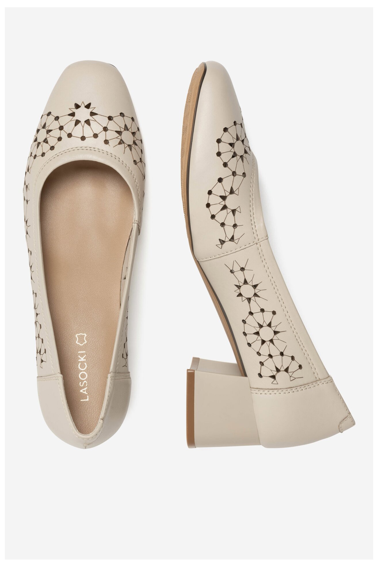 Körömcipő Lasocki RST-AGNES-03 BÉZS