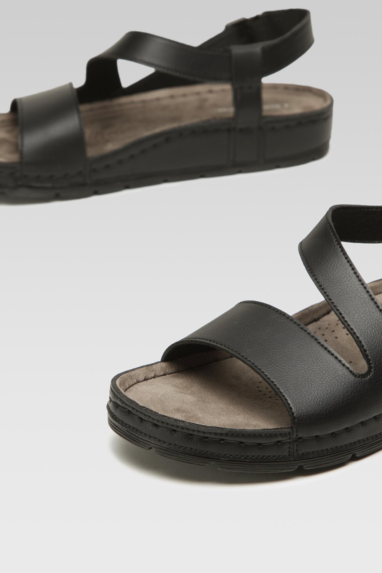 Sandały Clara Barson EDITTA WS121-02 Czarny