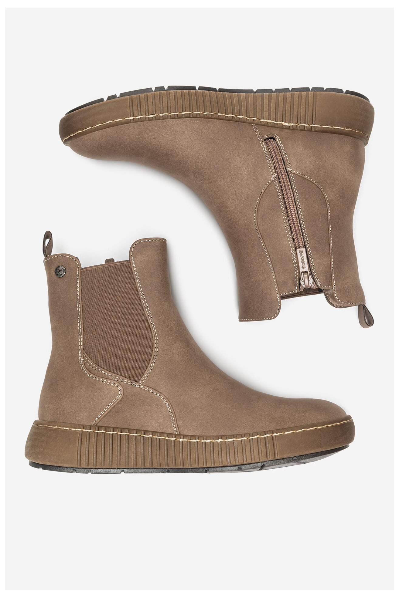 Bokacsizma Go Soft WS5586-07 BÉZS