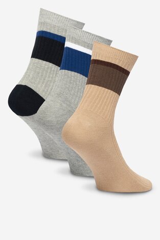 Шкарпетка G-STAR RAW CEO_LA_G-STAR_20258_Z_AW25 (3-PACK) СВІТЛО-СІРИЙ
