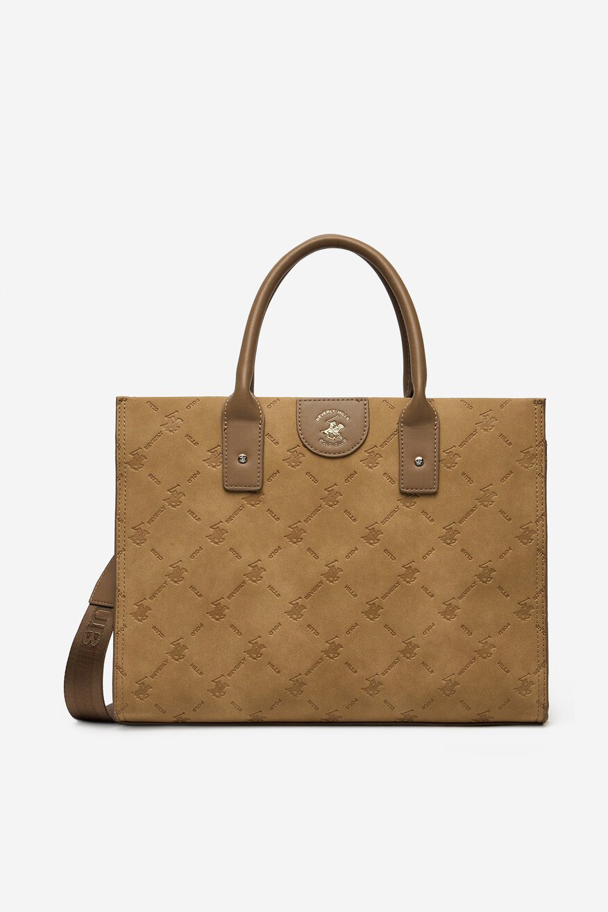 
                Дамска чанта Beverly Hills Polo Club КАМЕЛ - 5904862300900