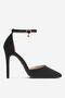Pantofi cu toc DeeZee AJ-2639 NEGRU