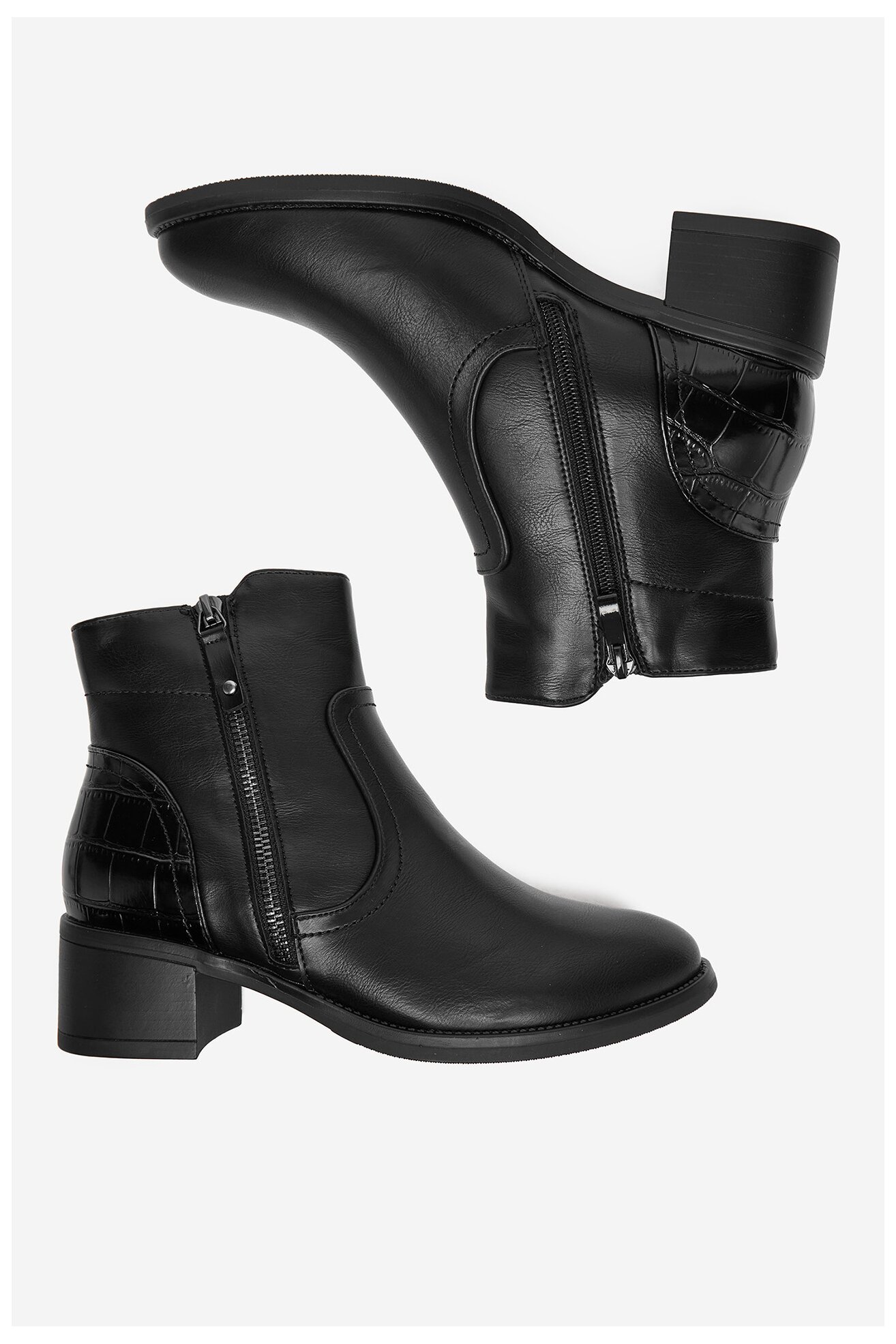 Bokacsizma Clara Barson CEO-RE21E838-37 FEKETE