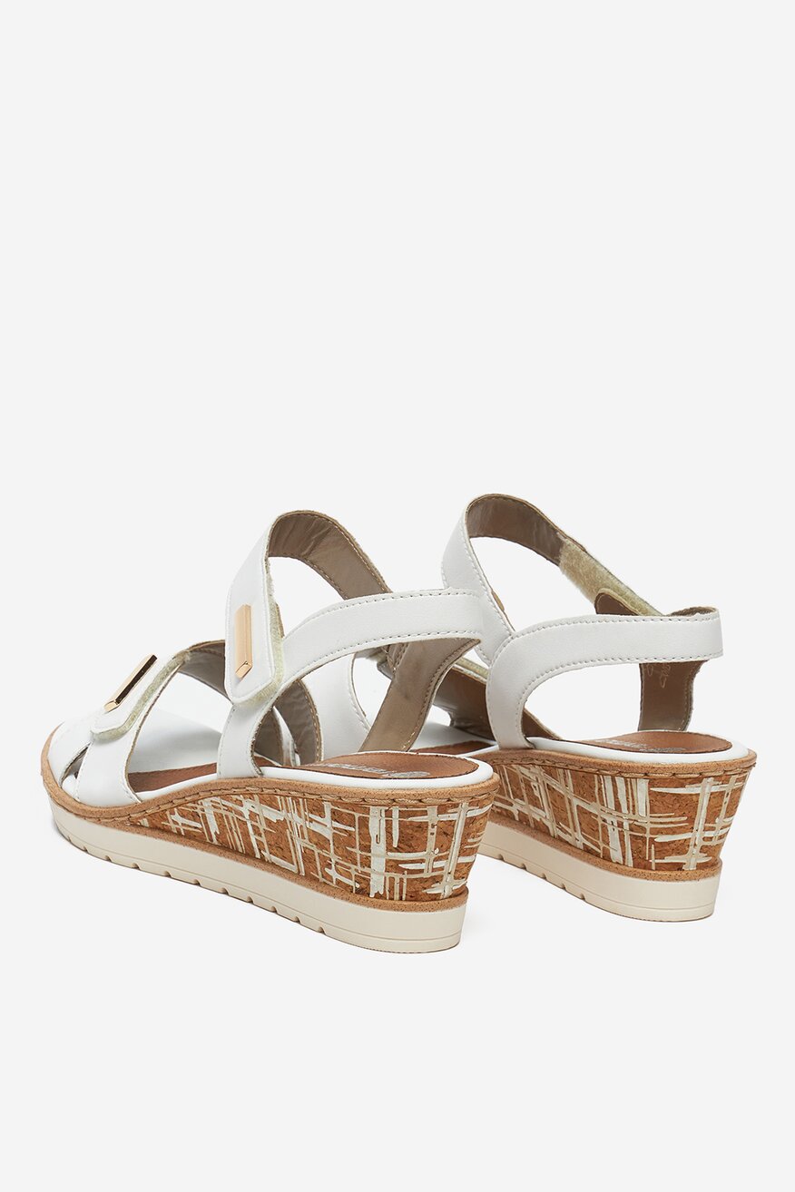 
                Remonte - Sandały skórzane - 5906751739389