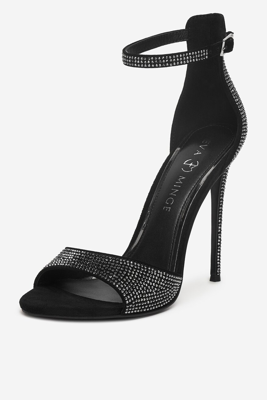 
                EVA MINGE - Sandały skórzane - 5906751805459