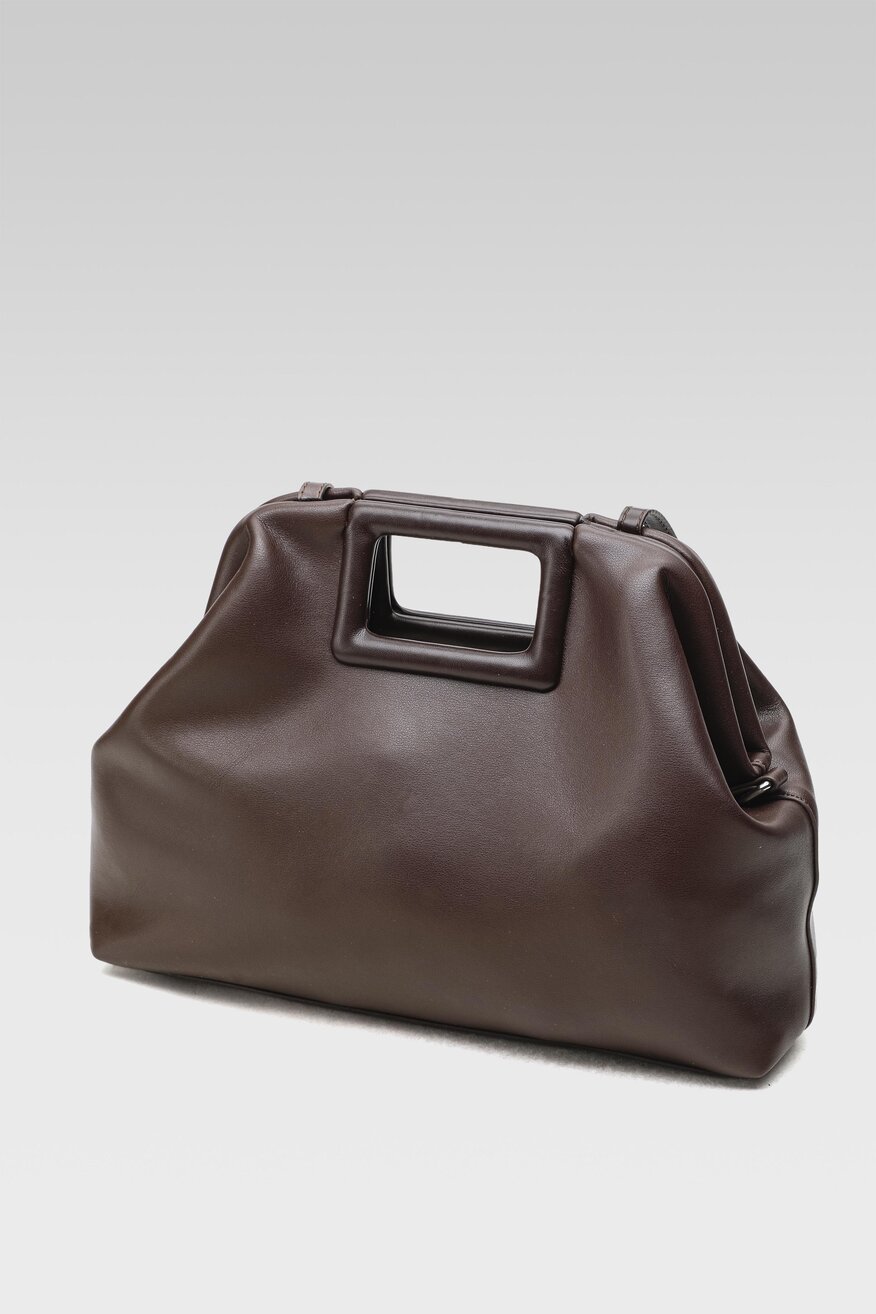 
                Gino Rossi - Torebka skórzana brązowa - 5904248833039