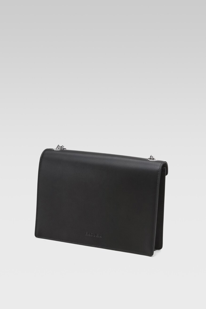 
                Badura - Torebka skórzana czarna - 5904862659466