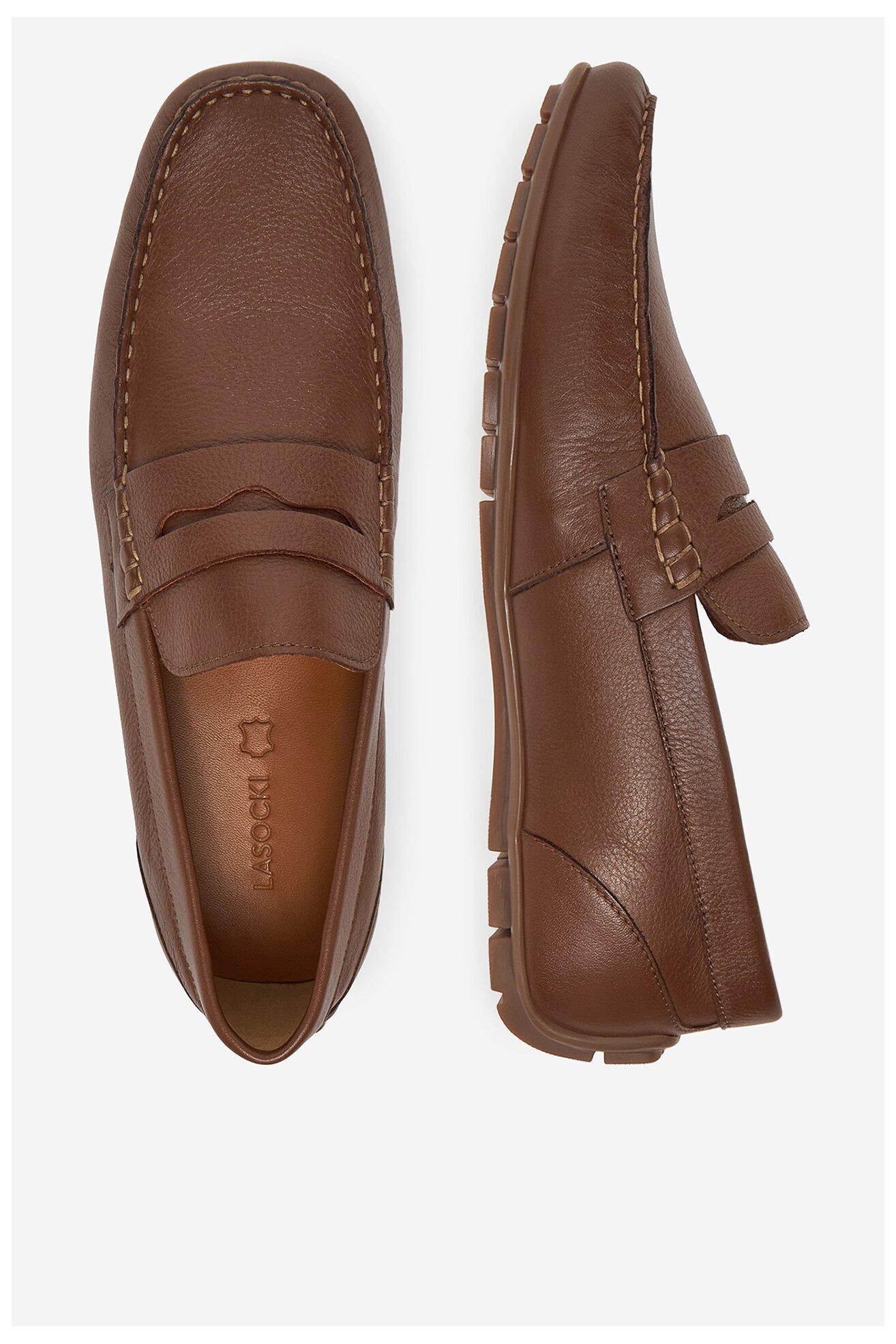 Mokasyn Lasocki SPIKE-24 MB Brązowy