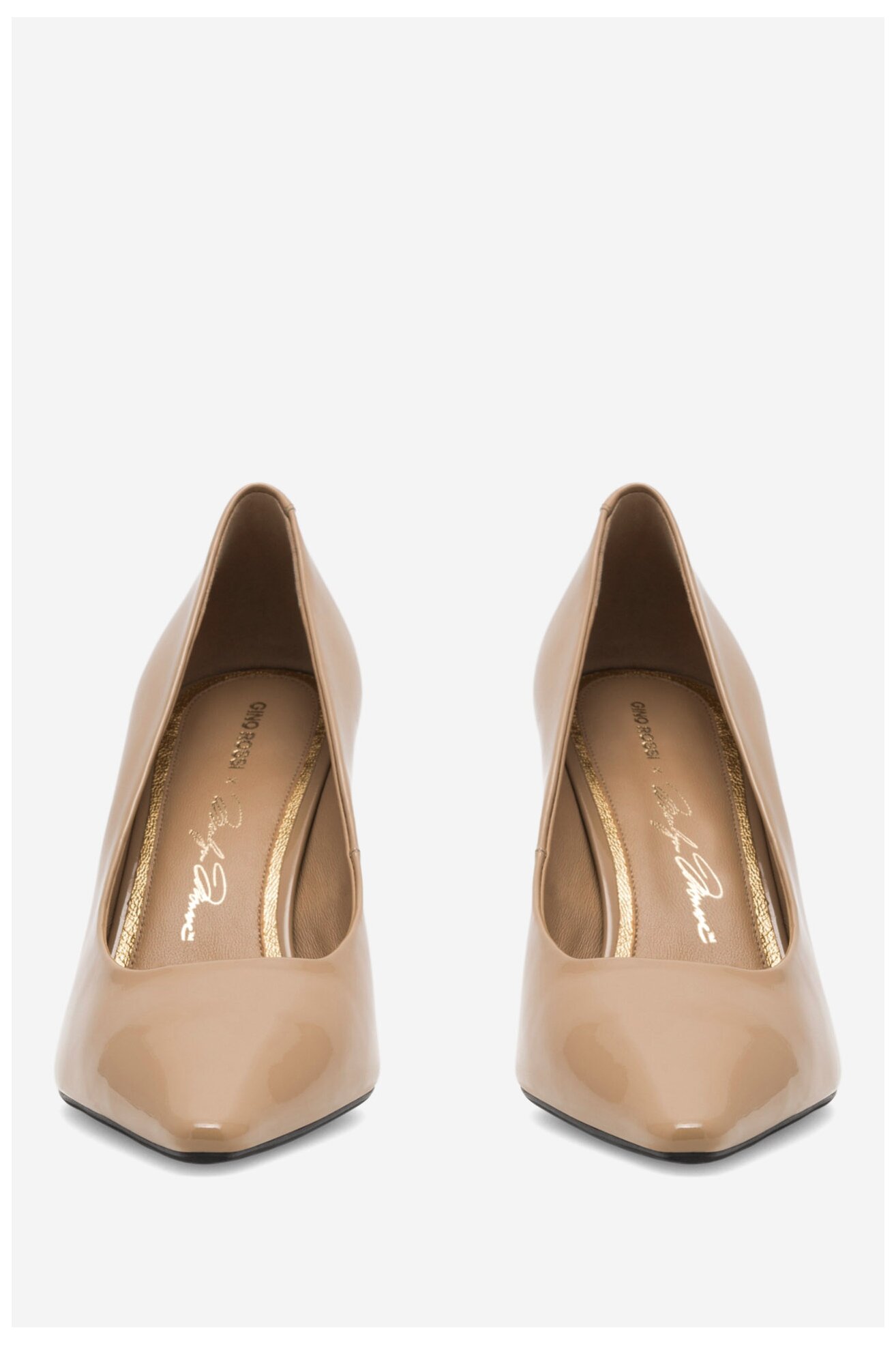 Czółenka Gino Rossi NEL-SLT623-61 Beżowy