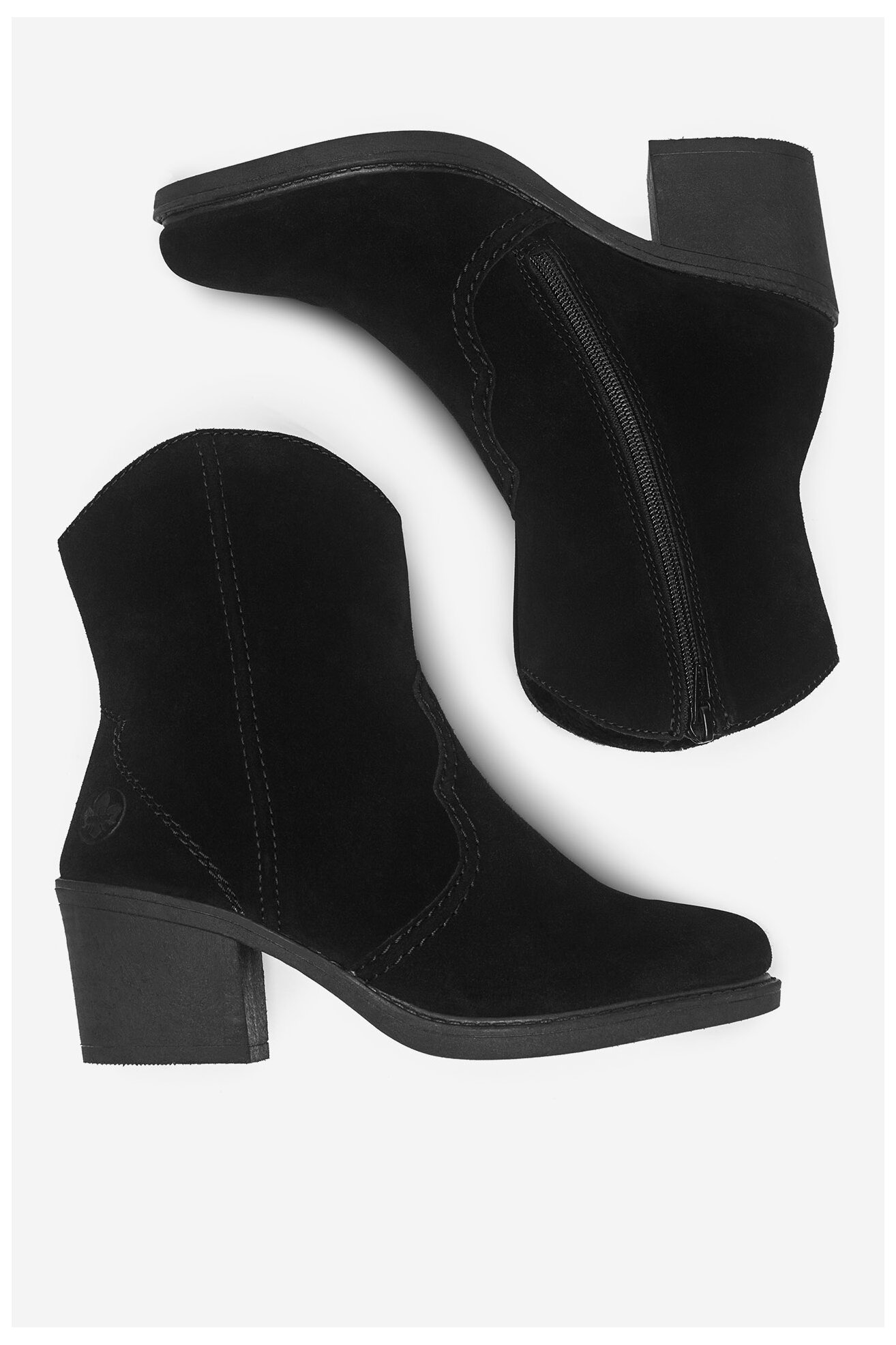 Ghete Rieker Y1251-00 NEGRU