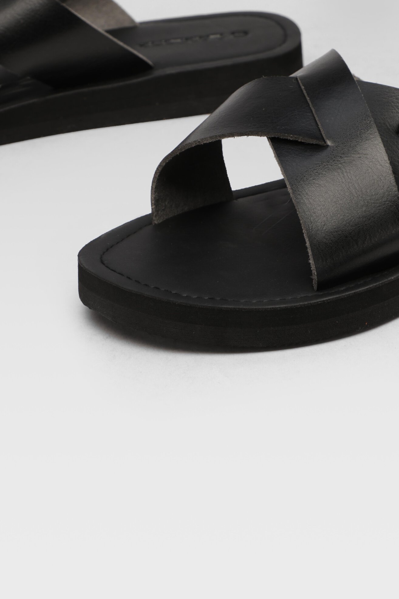 Klapki Lanetti 808017A Czarny