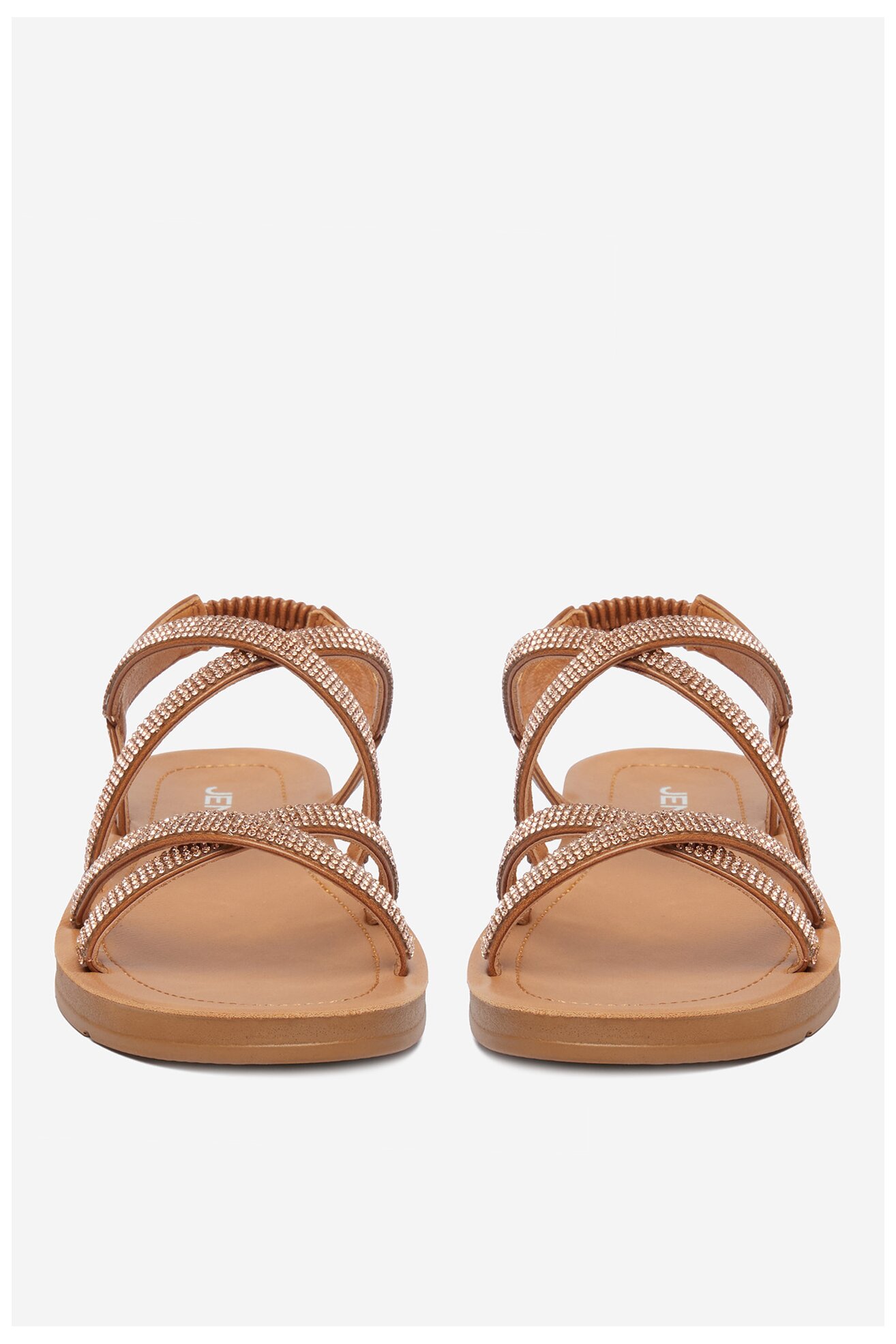 Sandały Jenny CEO-WSS20401-13 Brązowy jasny