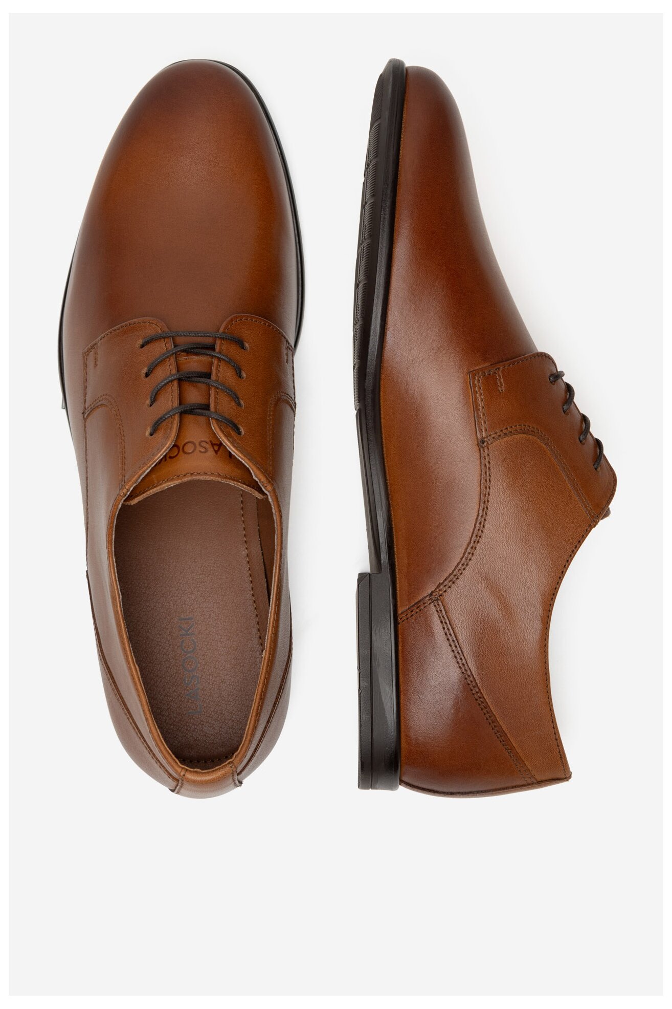 Półbuty Lasocki KONGO-14 MI08 Brązowy