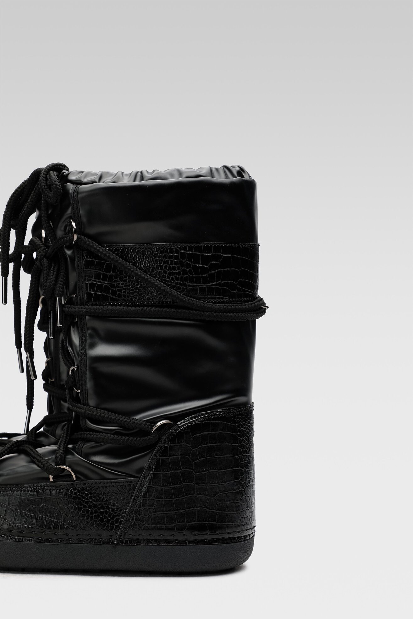 Botki DeeZee NS9032-01 Czarny