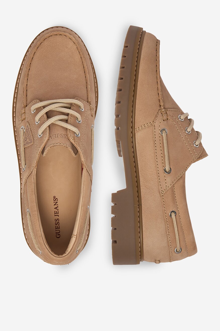 
                GUESS JEANS - Półbuty skórzane - 5907964017622