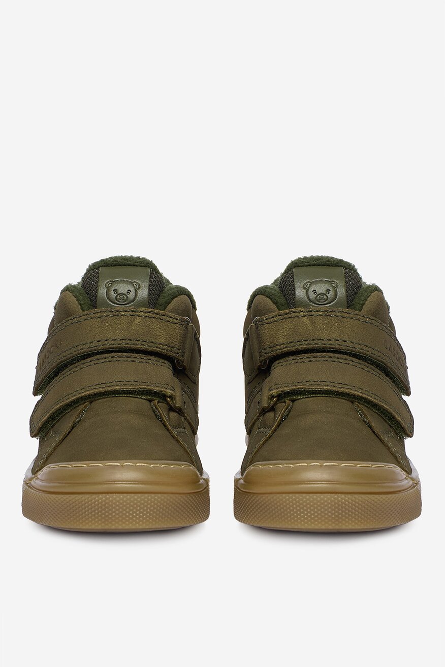 Šněrovací vyšší obuv Lasocki Kids KHAKI - 5906751213216