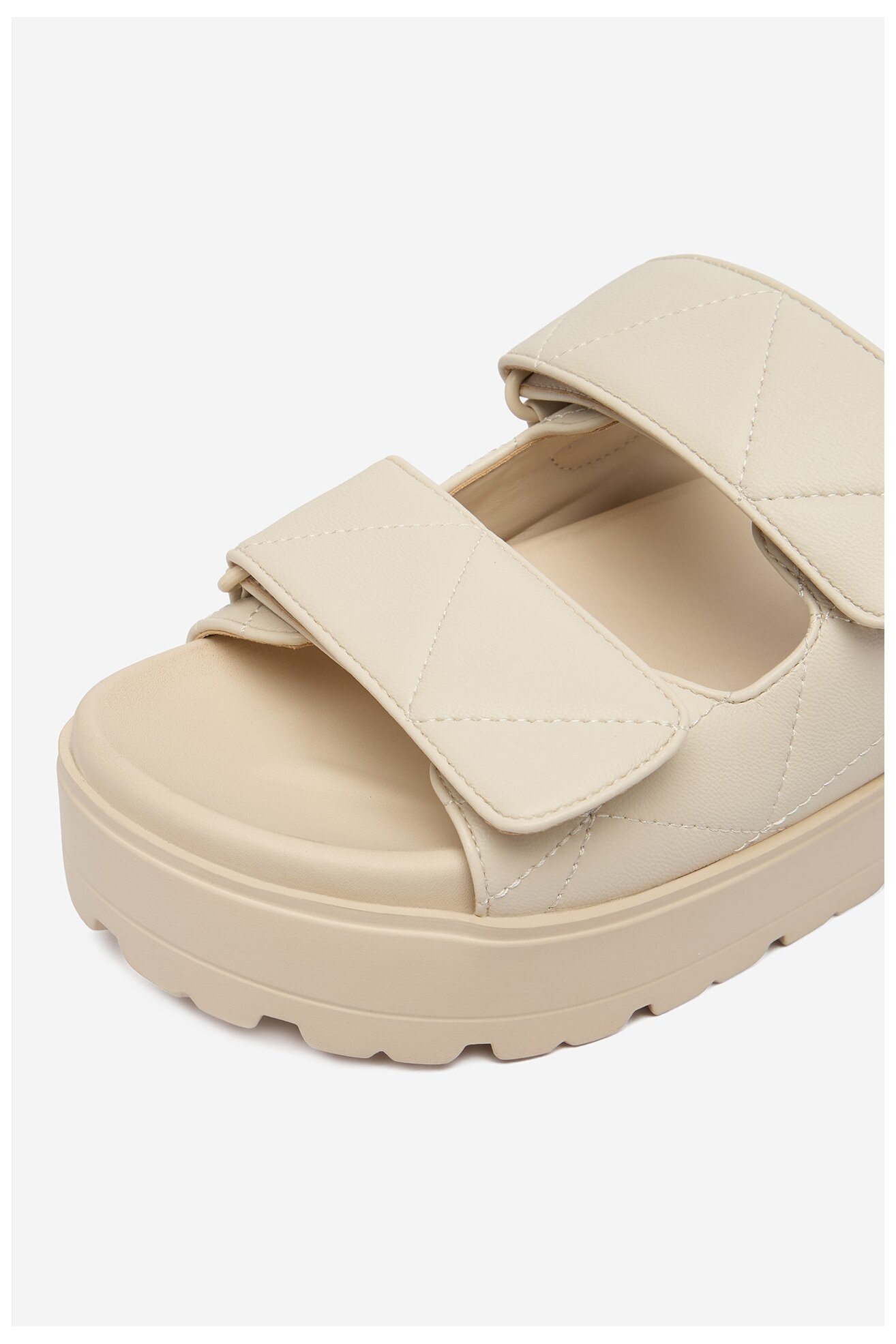 Klapki DeeZee CEO-R25SS09248 Kremowy