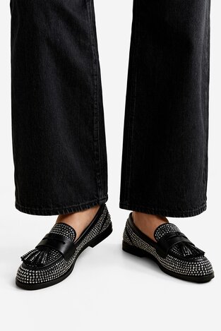 Мокасини EVA MINGE EO-MAYA-V1792-545-1 ЧОРНИЙ