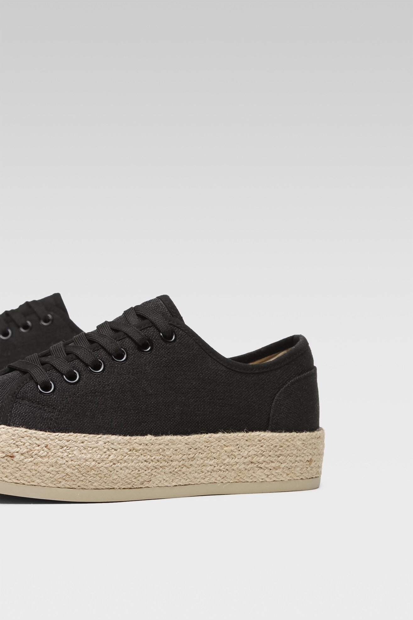 Espadryle Jenny Fairy SUSIE WS080701-05ECO Czarny