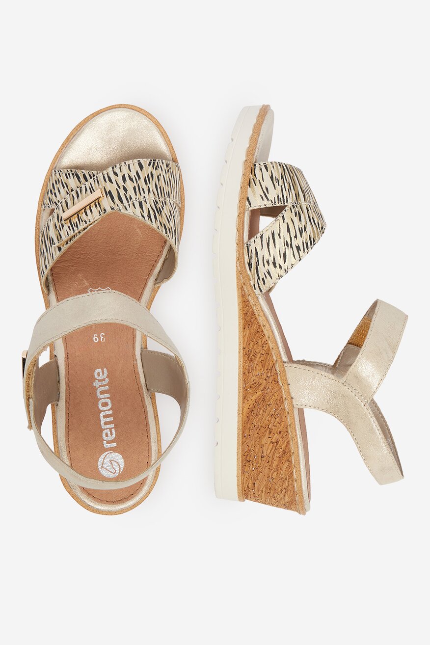 
                Remonte - Sandały skórzane - 5906751739082