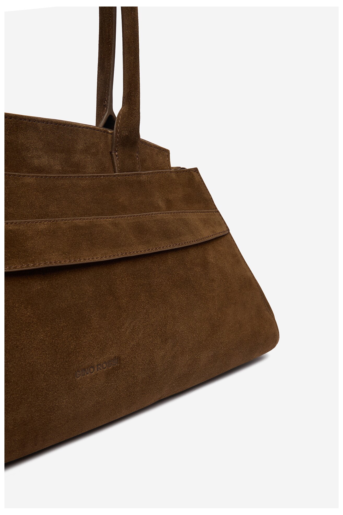 Сумка З Ремінцем Gino Rossi EO-LA224-19156A КОРИЧНЕВИЙ