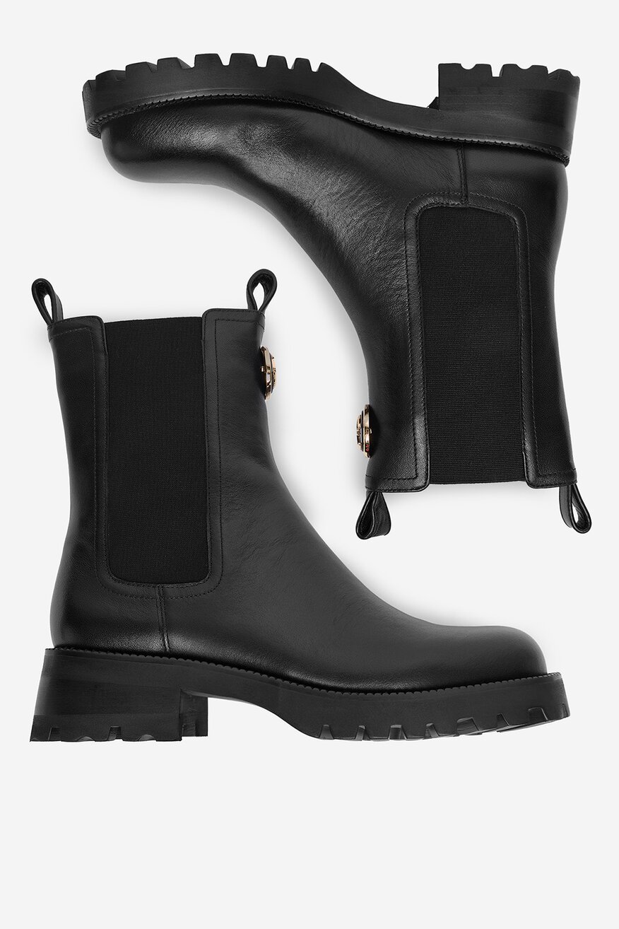 Botki EVA MINGE EO-LARA-220-701 Czarny - 5906751417850