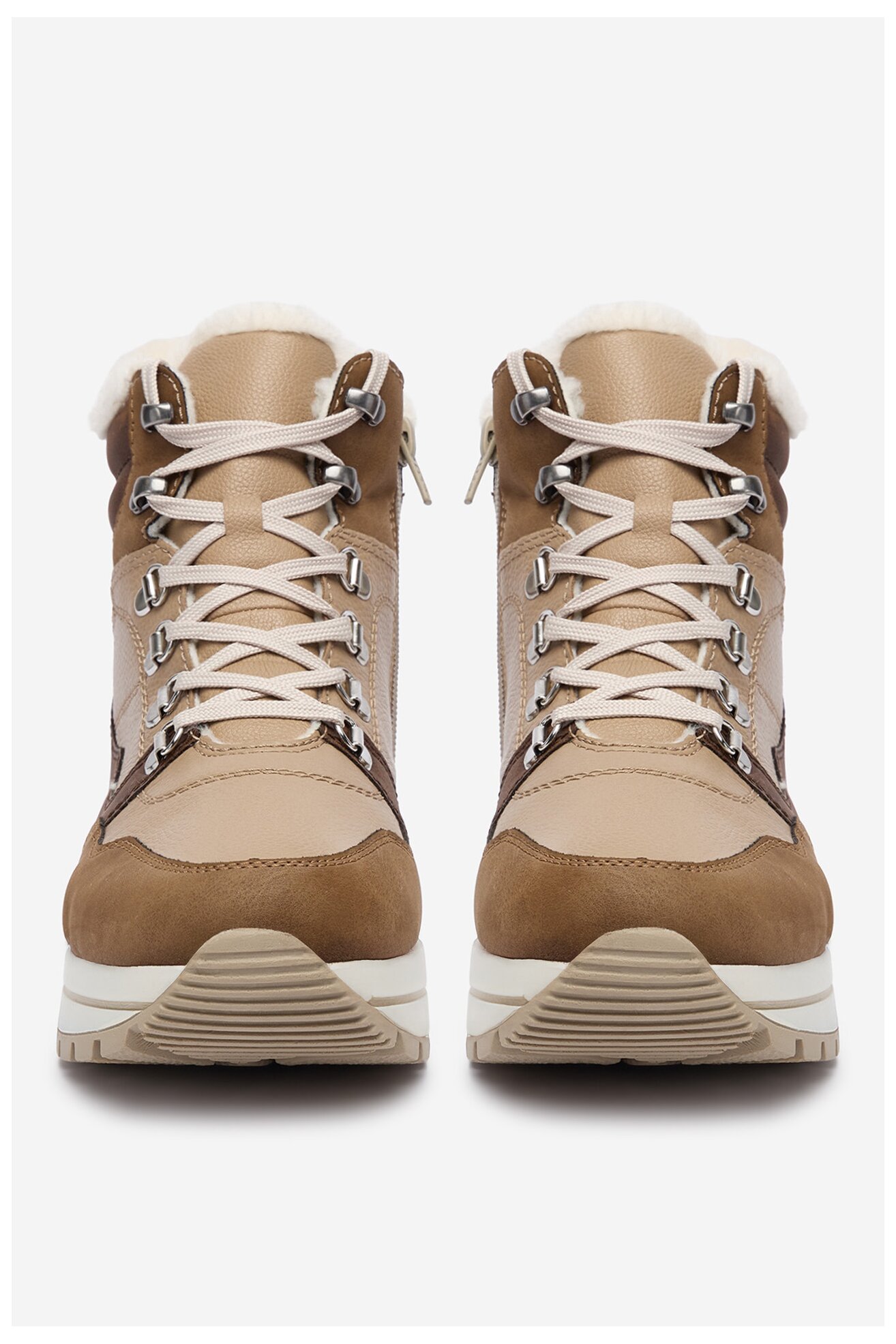 Trzewiki Rieker CEO-N4002-20 Beżowy