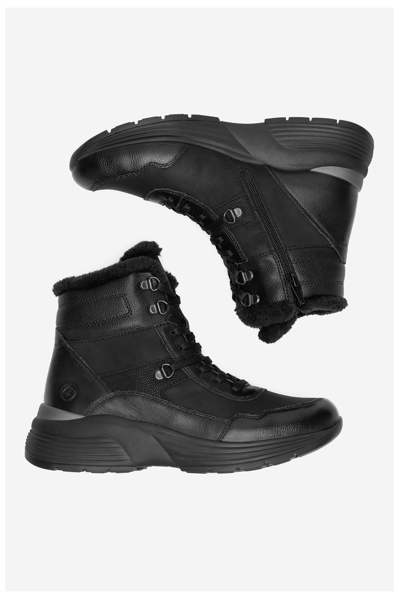 Csizma Remonte D6684-02 FEKETE