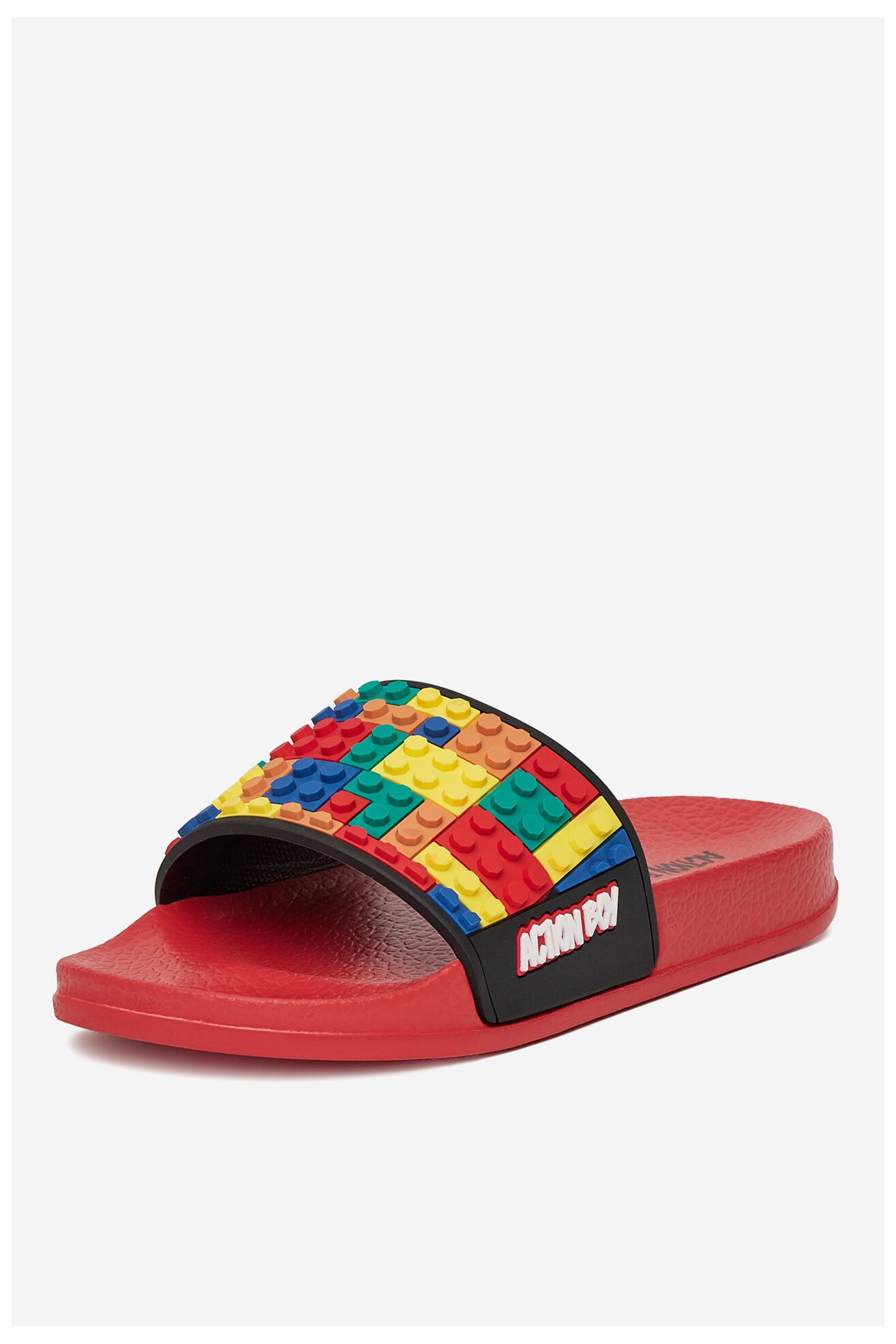 Klapki basenowe Action Boy P3047043K Czerwony