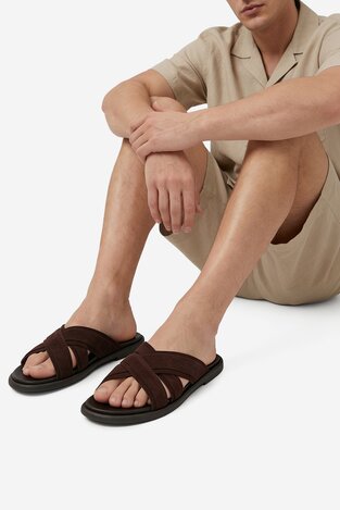 Шльопанець Gino Rossi CEO-MARCELLO-11 MB КОРИЧНЕВИЙ