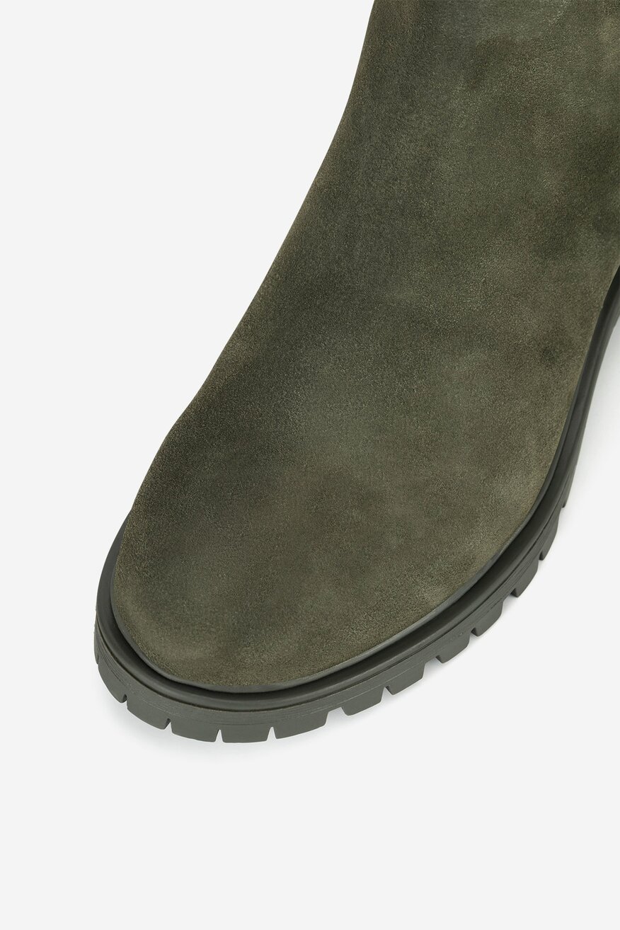 
                Lasocki - Botki zamszowe ocieplane - 5905588872023