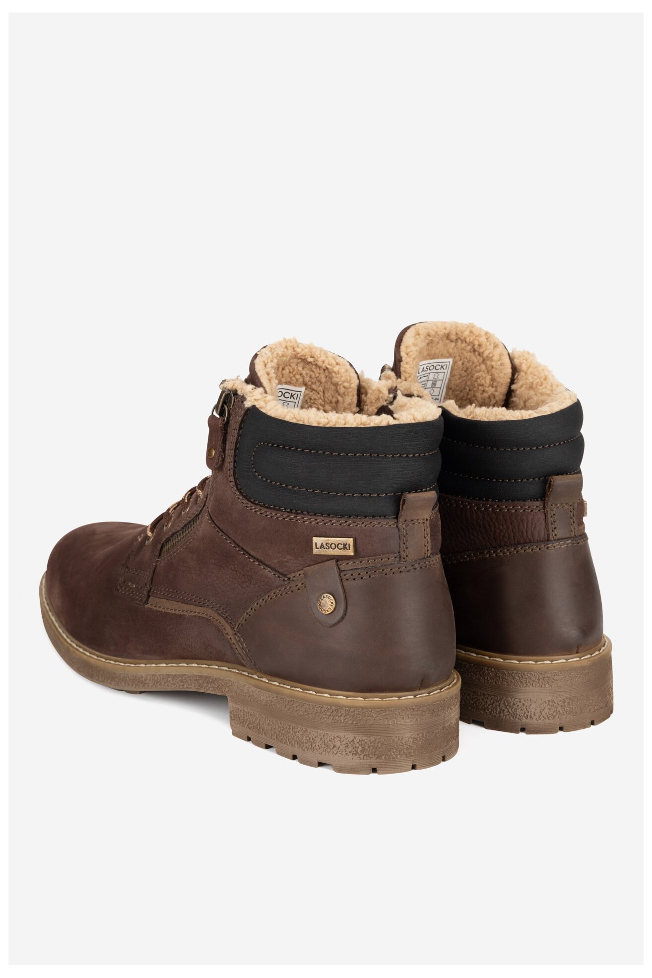 Csizma Lasocki TRANCE-04 MI08 SÖTÉTBARNA