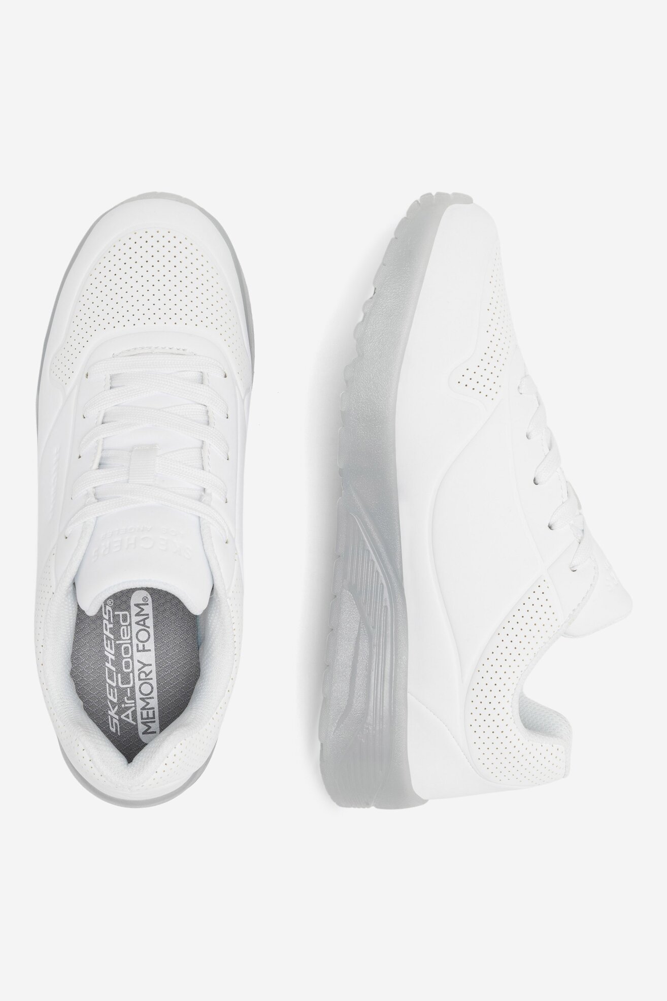Obuwie sportowe Skechers UNO ICE 405770L WHT Biały