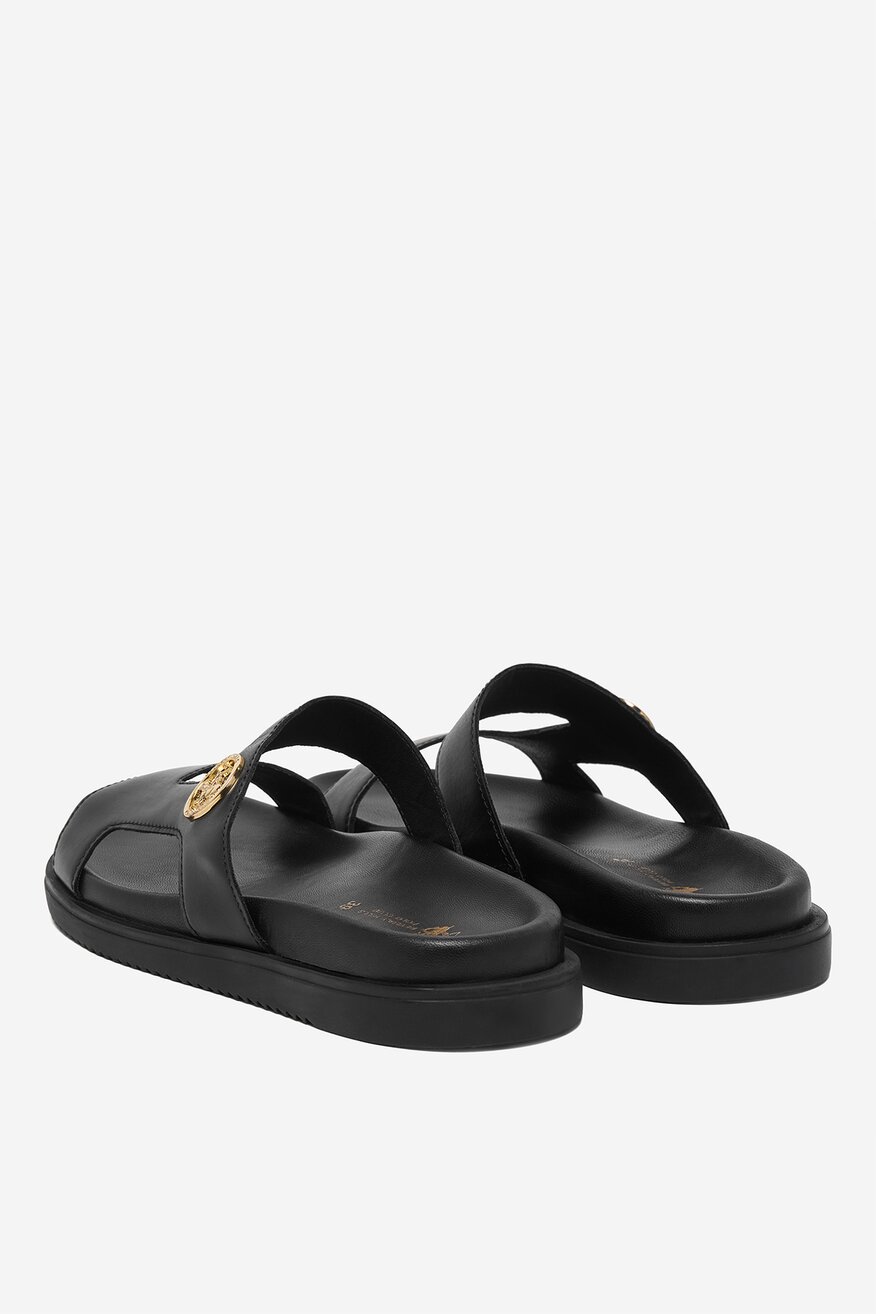 
                Beverly Hills Polo Club - Klapki skórzane - 5906751898925