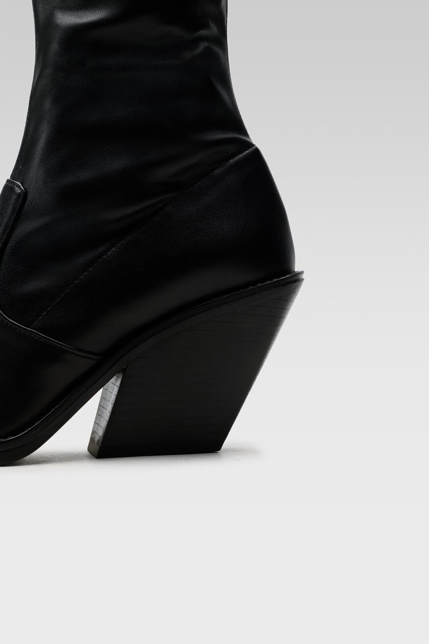 
                Gino Rossi - Kozaki na obcasie czarne - 5903698928838