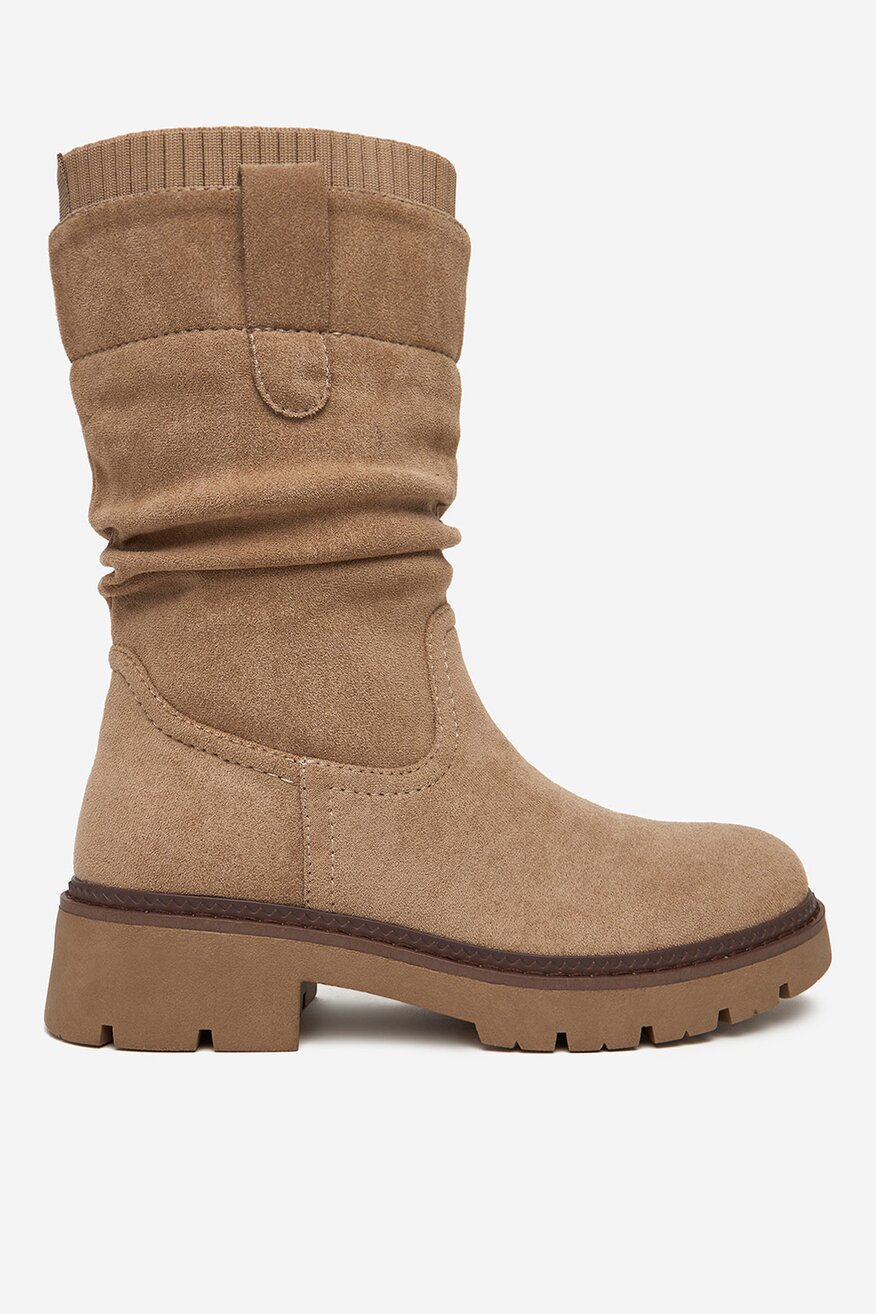 
                Kratke čizme Clara Barson BEŽ - 5906751433584