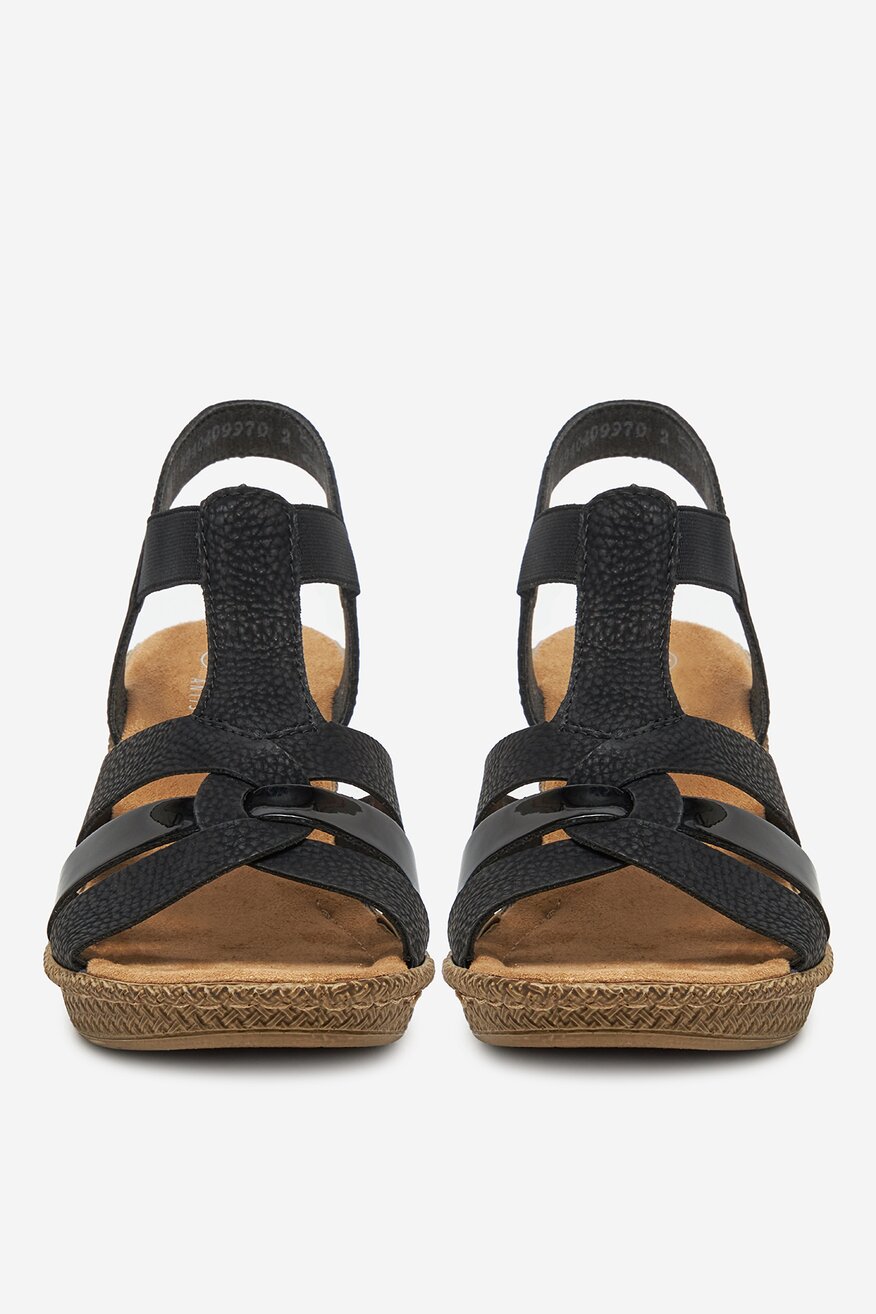 
                Szandál Rieker FEKETE - 2230078389099